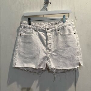 Old Navy White Jean Shorts